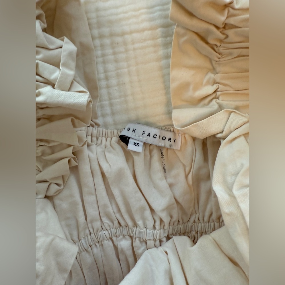 English Factory - Ruffled Detail Mini Dress - XS - Picture 4 of 6